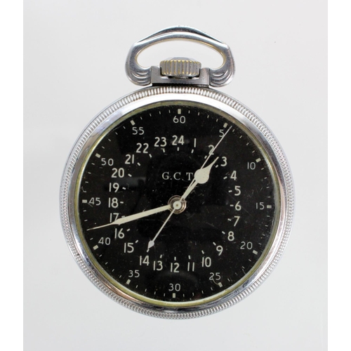 2006 - WW2, 1942 USAAF Bombardiers G.C.T. (Greenwich Central Time) Watch-Timer Made by Hamilton. Works well... 