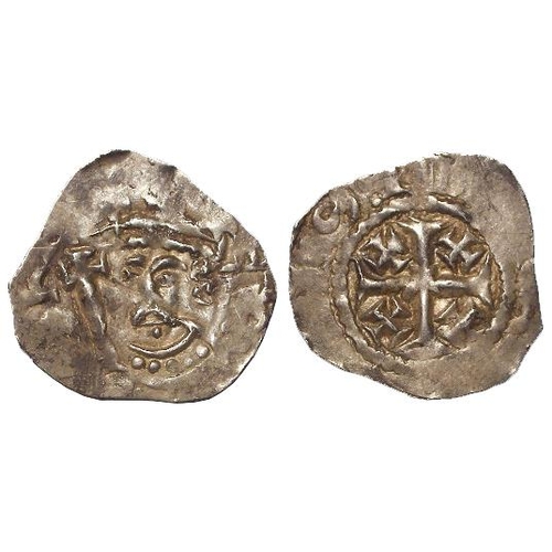 643 - Henry II Tealby Penny type F, VF with weak legends thus currently unidentified but some letters visi... 