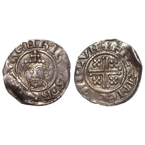 736 - Henry II (1154-1189), Short Cross Penny, class 1a5, London, FIL AIMER, 1.25g, curls 4/5, SCBI 42, nV... 