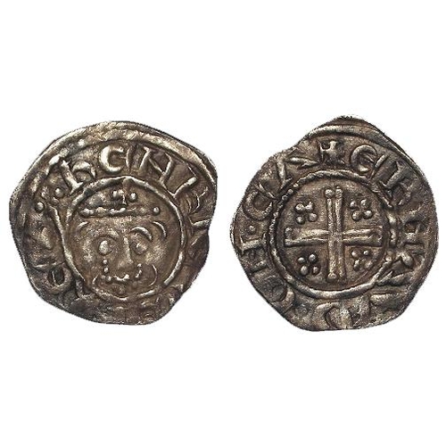 795 - John (1199-1216), Short Cross Penny (in the name of Henry), class 4b, Canterbury, [H]ERNAVD, 1.36g, ... 