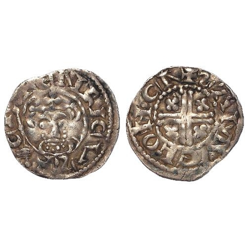 796 - John (1199-1216), Short Cross Penny (in the name of Henry), class 4c, Canterbury, SAMVEL, retrograde... 