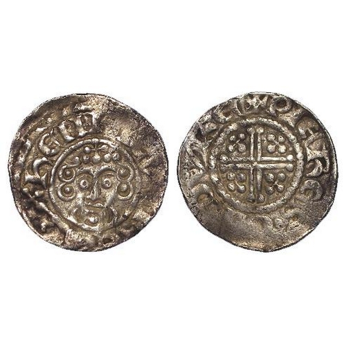 805 - John (1199-1216), Short Cross Penny (in the name of Henry), class 5a2*/5b1 mule, Durham: +PIERES.ON.... 