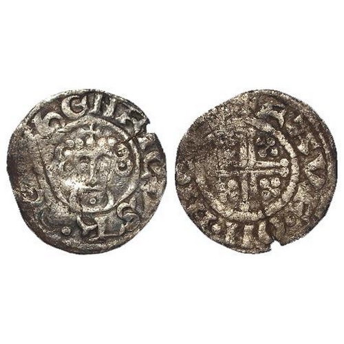 816 - John (1199-1216), Short Cross Penny (in the name of Henry), class 5b1, Lincoln: +RAVF.ON.NICO[L], 1.... 