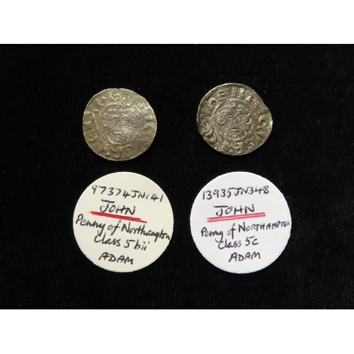 819 - John (1199-1216), Short Cross Pennies (in the name of Henry) (2), classes 5b2-5c, Northampton, both ... 