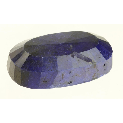 301 - 404ct Collectable Certified Oval Blue Sapphire Gemstone