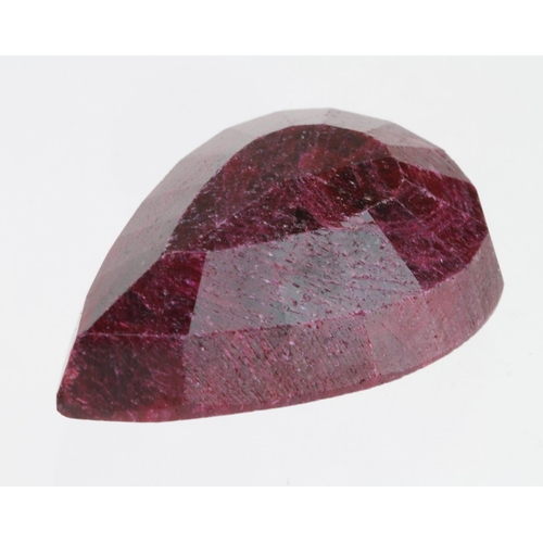 302 - 349ct Collectable Certified Ruby Gemstone