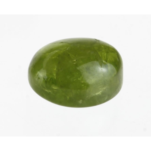 305 - 6.10ct Cabochon Certified Peridot Gemstone