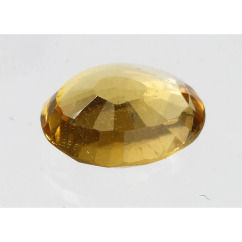 306 - 2.40ct Certified Madeira Citrine Gemstone