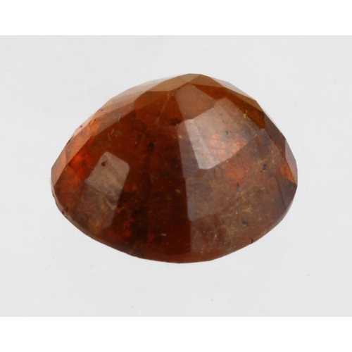 307 - 8.30ct Hessonite Garnet Certified Gemstone