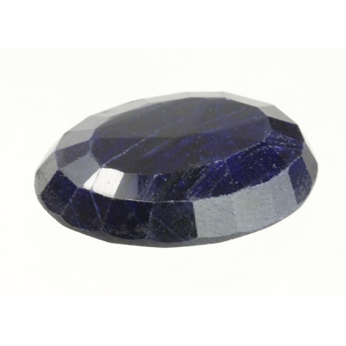 318 - 61.85ct Natural Blue Sapphire IDT Certified Unmounted Stone