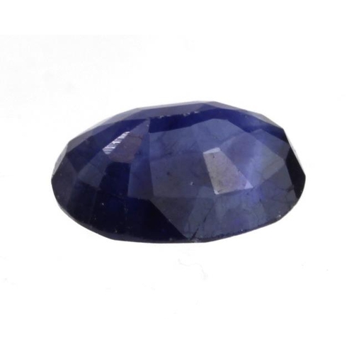 332 - 2.90ct certified blue sapphire gemstone