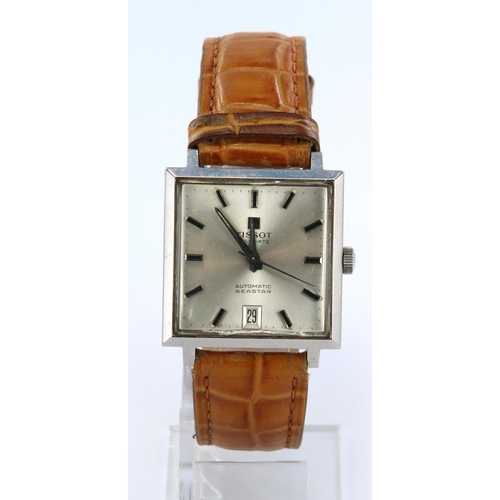 351 - Gents Tissot Visodate Seastar automatic wristwatch, case diameter 43mm approx. (working at time of c... 