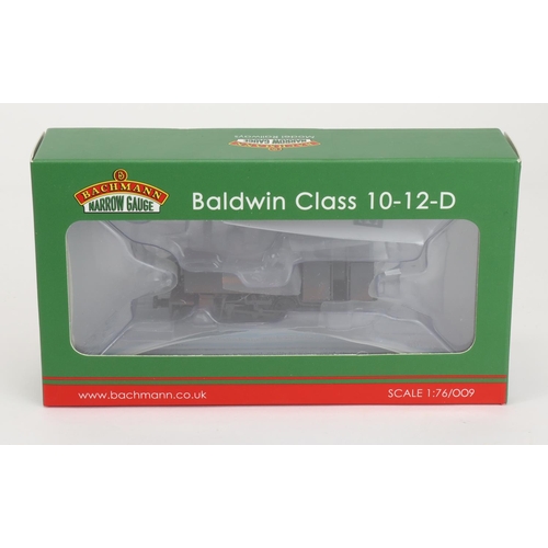 748 - Bachmann Narrow Gauge OO9 gauge 'Baldwin Class 10-12-D, Hummy, Ashover Light Railway Black, Weathere... 