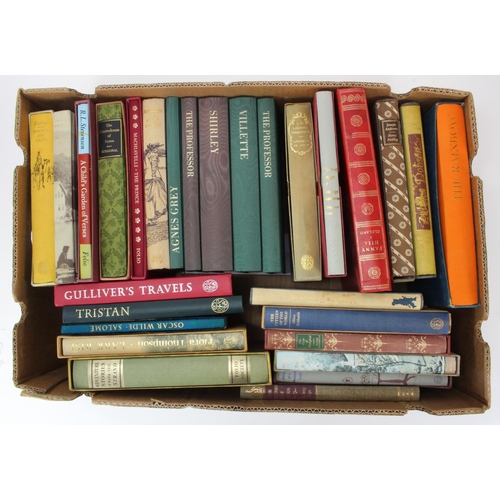 857 - Folio Society. A collection of fifty mostly Folio Society volumes, including Beyond the Pale & Other... 