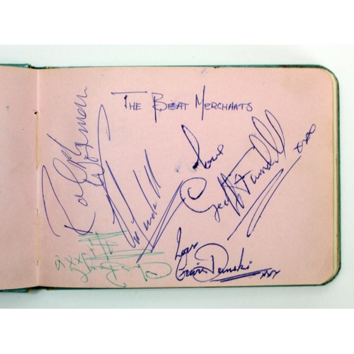 884 - Rolling Stones interest. Autograph album including; The Rolling Stones, Lulu, Dusty Springfield, The... 