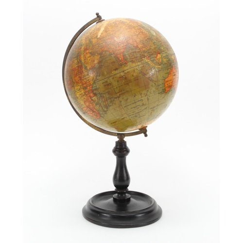 953 - Geographia eight inch terrestrial globe, by Geographia Ltd, 55 Fleet Street, London, circa early 20t... 