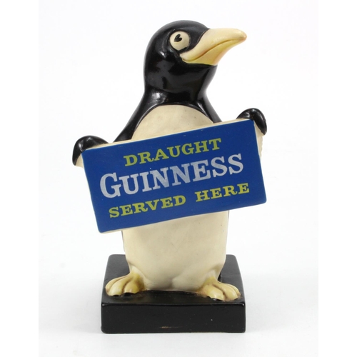 959 - Guinness. Charles Tresise ruberoid Guinness Penguin 'Draught Guinness, Served Here', circa 1961, mak... 