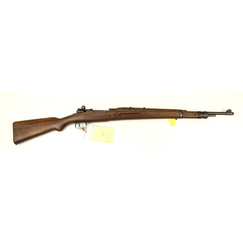 1734 - Mauser export bolt action military Rifle, calibre 8mm, barrel 24