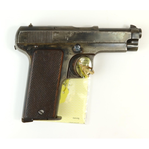 1744 - Pistol, a scarce 9mm Beretta semi automatic pistol, left of slide marked 