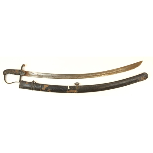 1771 - Sword 1796 pattern Light Cavalry Troopers untouched sleeper in fair condition, some rusting all over... 