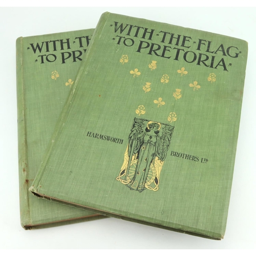 2177 - Boar War with the Flags of Pretoria, two volumes full of information.