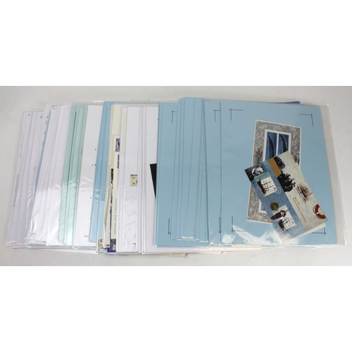 65 - Boxfile with well written up exhibition display sheets in plastic pockets - Antarctic and Captain Ja... 