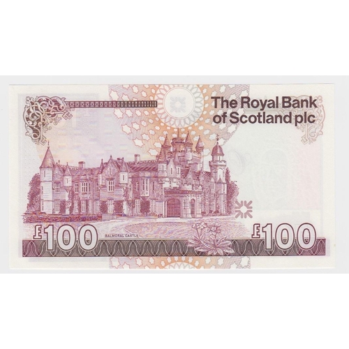 460 - Scotland, Royal Bank of Scotland 100 Pounds dated 30th March 1999, signed G.R. Mathewson, serial A/2... 