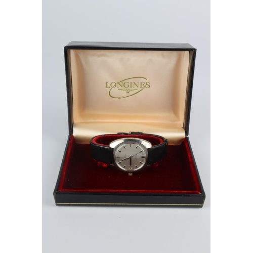 461 - Gents stainless steel cased Longines 