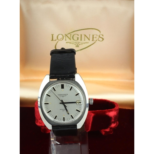 461 - Gents stainless steel cased Longines 