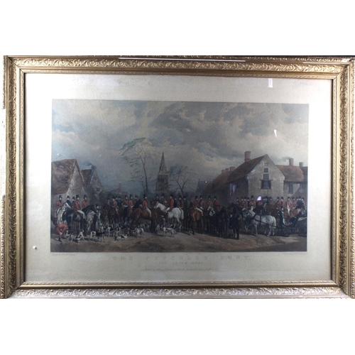 841 - Pytchley Hunt Interest- William Turner Davey (1818-c.1890), after William and Henry Barraud, 'The Py... 