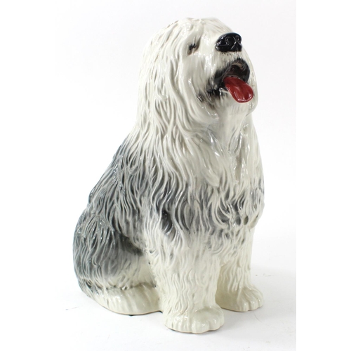 875 - Beswick Old English Sheep Dog (no. 2232), paper label to base, height 30cm approx.