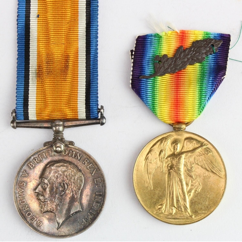 1112 - BWM & Victory Medal with MID, to 165977 C.Q.M.Sjt V Mahy RE. MID L/G 7th July 1919, 5th Fd. Surb. Bn... 