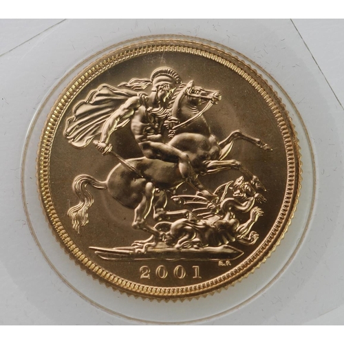 1723 - Sovereign 2001 BU still sealed