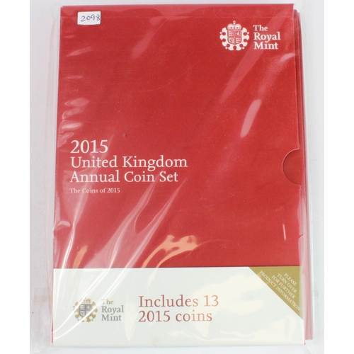 1751 - Annual coin set 2015 (13 coins) BU as issued (still sealed)