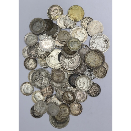 2341 - GB Pre-1920 Silver Coins 161.2g