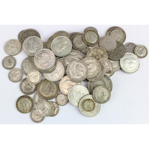 2352 - GB Pre-1947 Silver Coins 473.7g