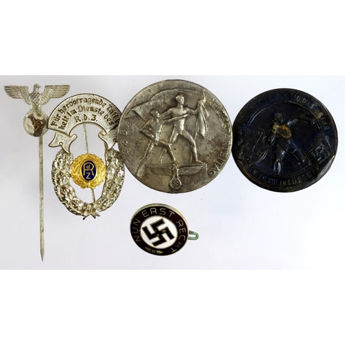 570 - German Lapel and Day badges Third Reich