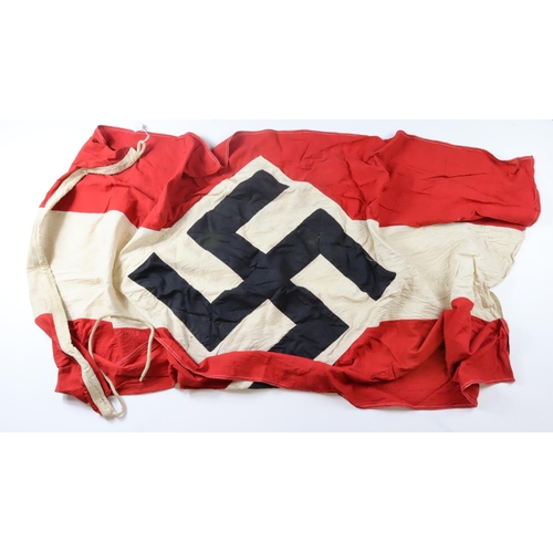 599 - German Nazi 1939 dated Hitler youth flag maker marked to the lanyard size 5x3 feet.