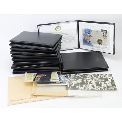 447 - GB - small collection of special coin covers in Westminster deluxe folders, very good lot, includes ... 