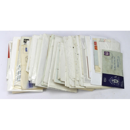 448 - GB collection of event covers with commemorative hand stamps or slogan postmarks, noted railway, phi... 