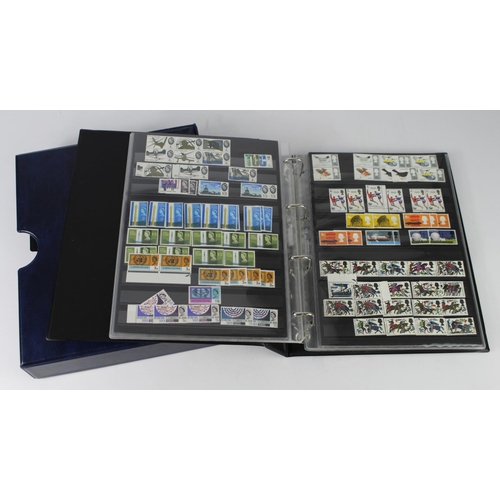 76 - GB - mint 1950's and 1960's in blue binder with slipcase. QE2 Coronation, odd values and sets many d... 