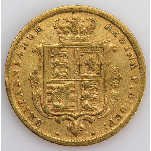 1153 - Half Sovereign 1885 GF