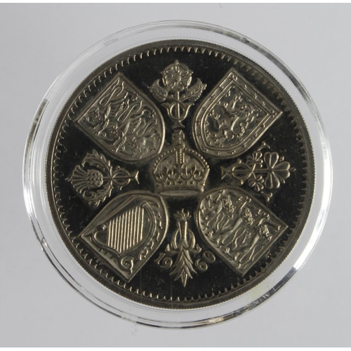 1336 - Crown 1960 VIP Proof, S.4143, scratched EF