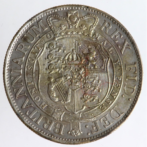 1392 - Halfcrown 1819 cleaned and re-toned GVF