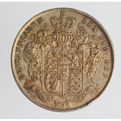 1394 - Halfcrown 1825 VF