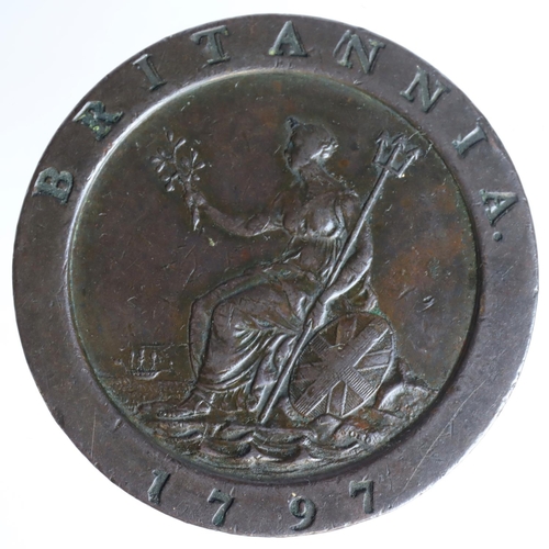 1561 - Twopence 1797 copper 