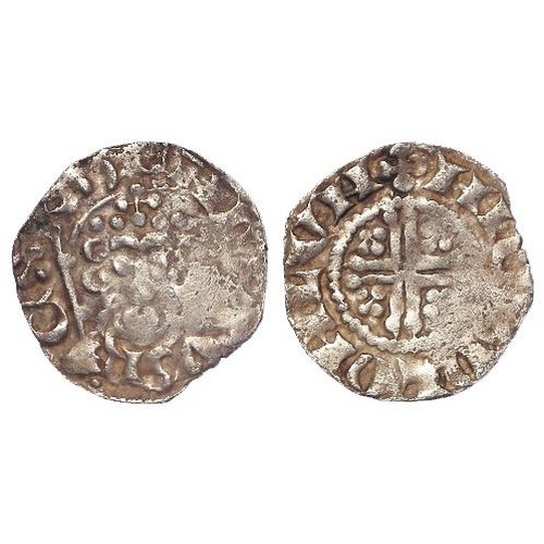 1689 - Henry III (1216-1272) Short Cross Penny, class 8c, London: NIChOL ON LVN. No E on NIChOL, no pellet ... 