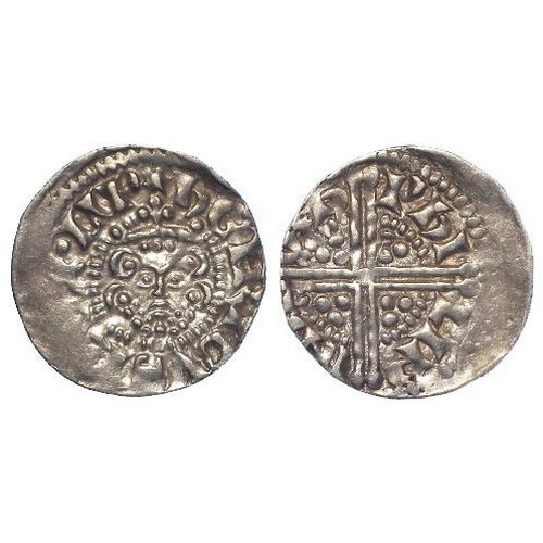 1691 - Henry III Long Cross silver Penny, Class 3b, moneyer Philip, Northampton Mint, off-centre aEF