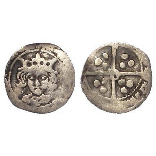 1699 - Richard III silver Penny, Durham Mint, Bishop Sherwood. S on breast, D in centre of reverse. S.2169.... 