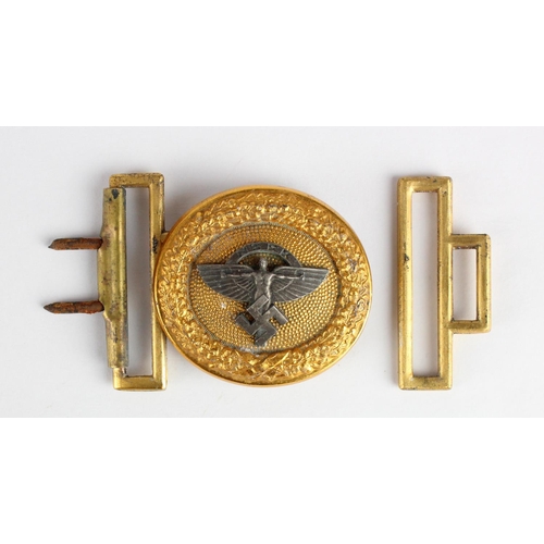 210 - German 3rd Reich N.S.F.K Officers Buckle.